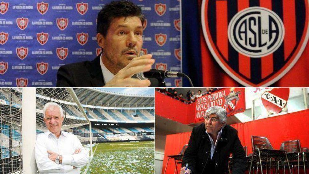 El sospechoso silencio de los tres candidatos al silln de la AFA: Tinelli, Blanco y Moyano; los desaparecidos en accin