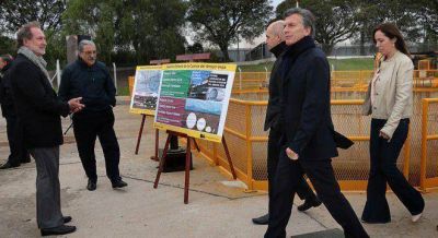 Kicillof le traba a Macri una obra clave contra las inundaciones