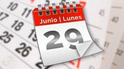�Es feriado nacional el pr�ximo lunes 29 de junio?