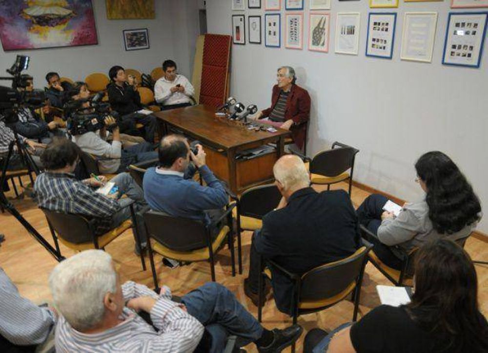 Alberto Rodr�guez Sa� se reuni� con periodistas de San Luis
