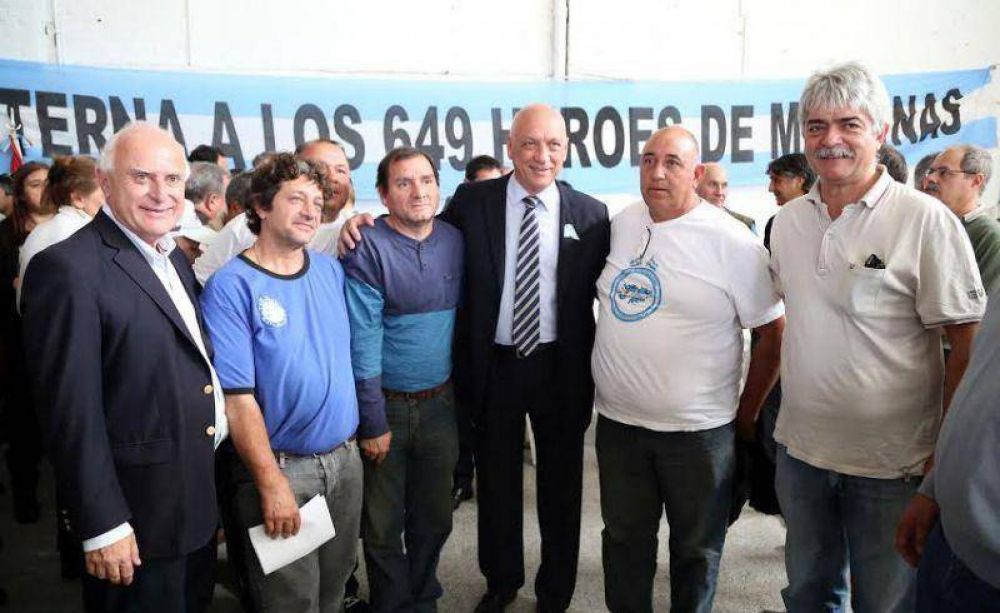 La Gobierno extendi� la pensi�n del ex combatiente de Malvinas a los hijos