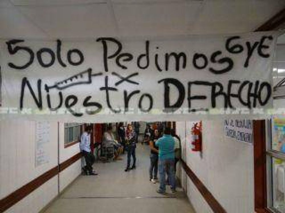 Paro en la guardia hospitalaria: un reclamo de UPCP paraliza los servicios y s�lo se reciben urgencias