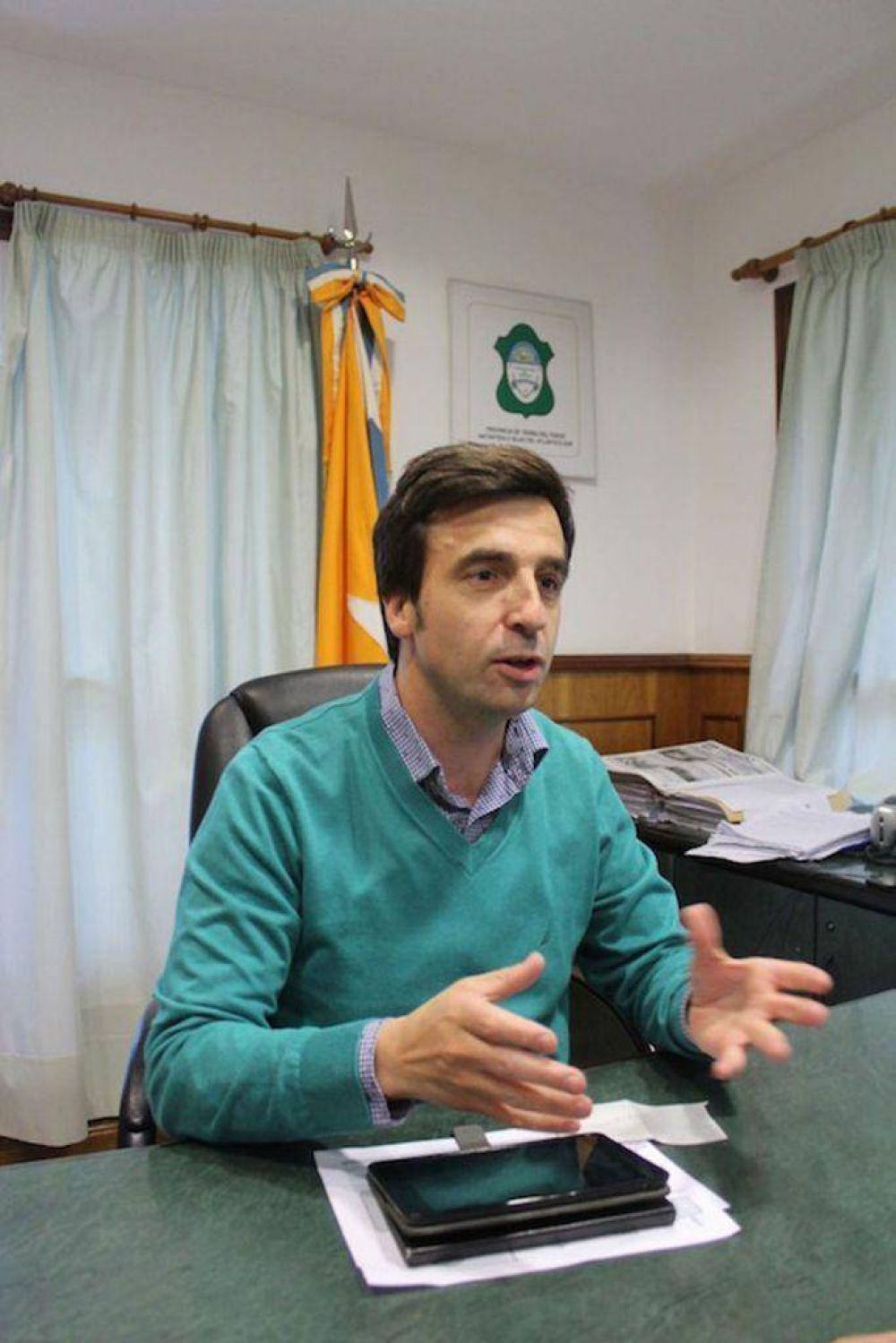 Oscar Rubinos evalu� con el SOEM una agenda de trabajo para lo que resta del a�o