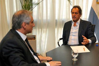 Ahora trascendi� la foto de Eseverri con Scioli