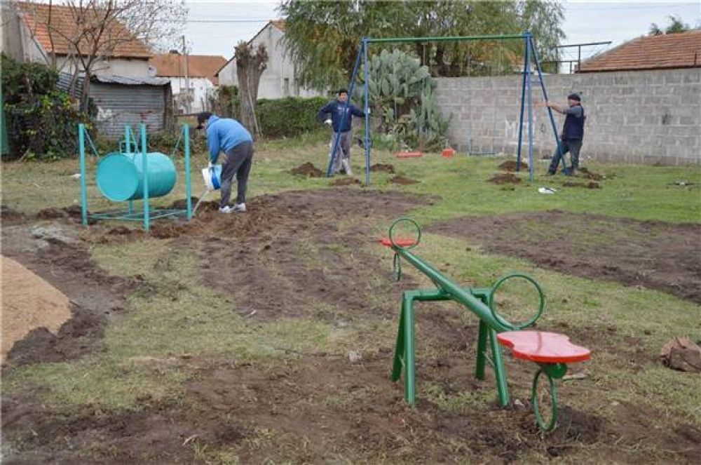 Recuperaci�n y construcci�n de nuevos espacios verdes