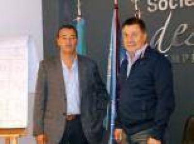 Panella visit� la SOLP y se reuni� con el doctor Pereira
