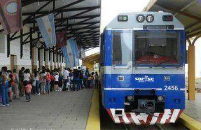 Piden soluciones para el mal servicio del tren urbano