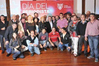 Julio Zamora festej� el D�a del Periodista en Tigre