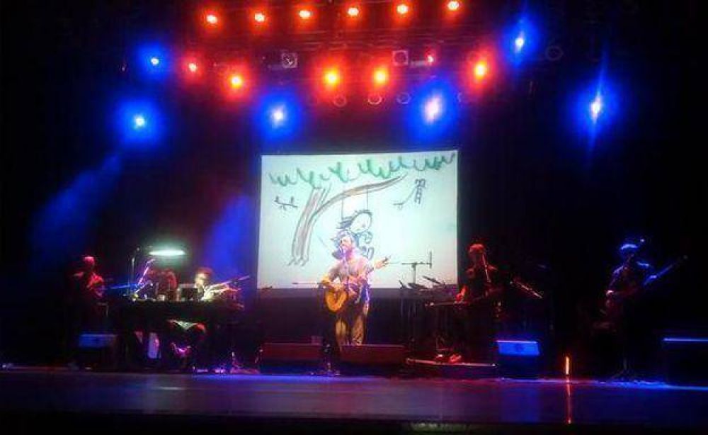 M�gico encuentro con Kevin Johansen y Liniers