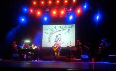 M�gico encuentro con Kevin Johansen y Liniers