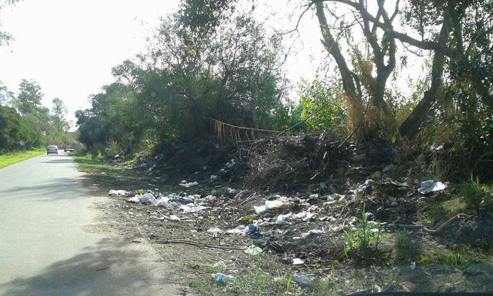 Nuevos basurales ilegales: El municipio arroja residuos en inmediaciones al Club Albatros