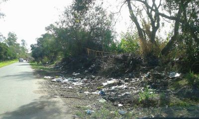 Nuevos basurales ilegales: El municipio arroja residuos en inmediaciones al Club Albatros