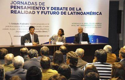 Urtubey particip� de las Jornadas sobre realidad y futuro de Latinoam�rica
