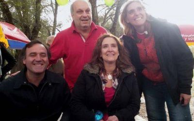 Baragiola recorri� Mar del Plata junto a Gabriela Michetti, Hern�n Lombardi y Juan Aicega 
