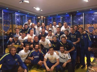 Tras la goleada ante Newell's, as� fue la dedicatoria del plantel de Boca para Daniel Osvaldo