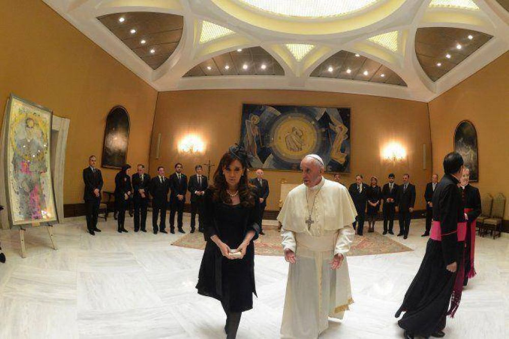 CFK, tras el encuentro con el Papa: 