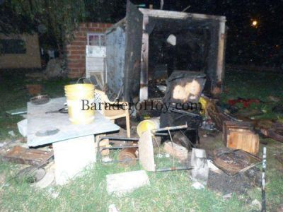Los vecinos incendiaron una vivienda en calle Medrano al 1300�