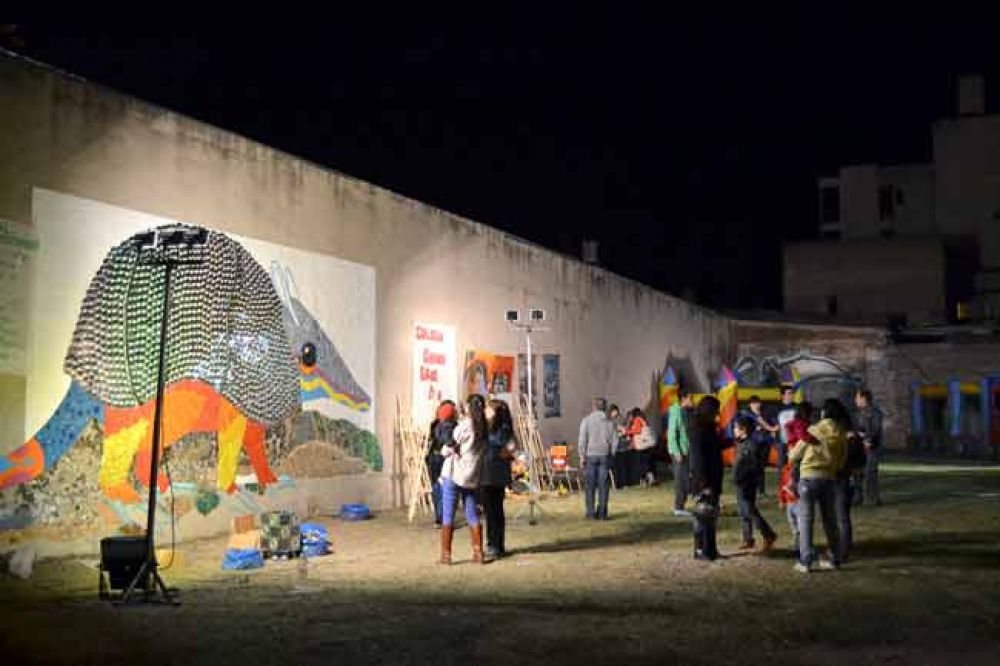 Inauguraron mural en jornada de concientizaci�n ecol�gica