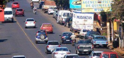 Comerciantes de la avenida Uruguay piden obras de mejoramiento