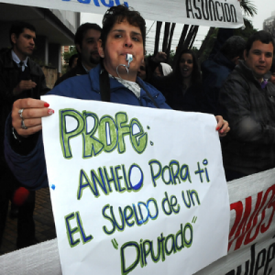 La Federaci�n Nacional Docente apoy� a los maestros de Misiones