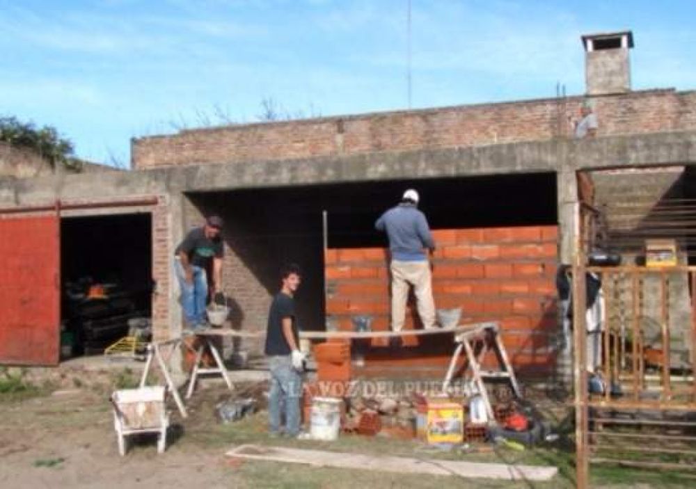 Intensos trabajos en el Espacio Cultural