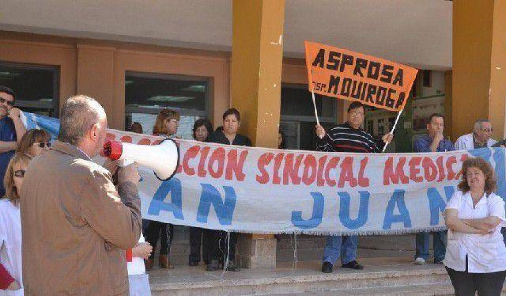 Los m�dicos tambi�n adhieren al paro del pr�ximo martes