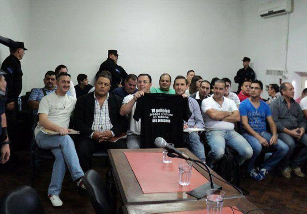 Ser�n d�as claves en el juicio contra polic�as por sedici�n