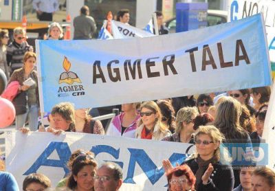 Agmer reclam� al gobierno que se reabra la discusi�n salarial