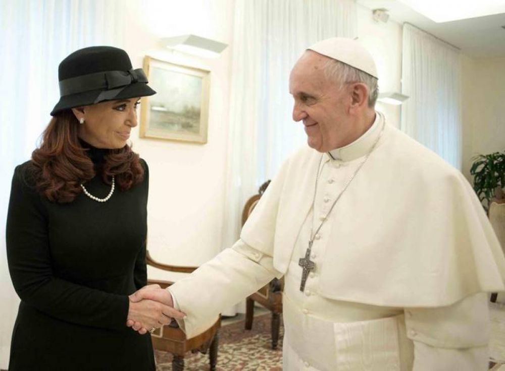Audiencia privada rcord entre el Papa y la presidente argentina