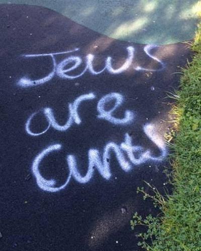 Gran Breta�a: Graffiti antisemita