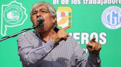 Hugo Moyano: 