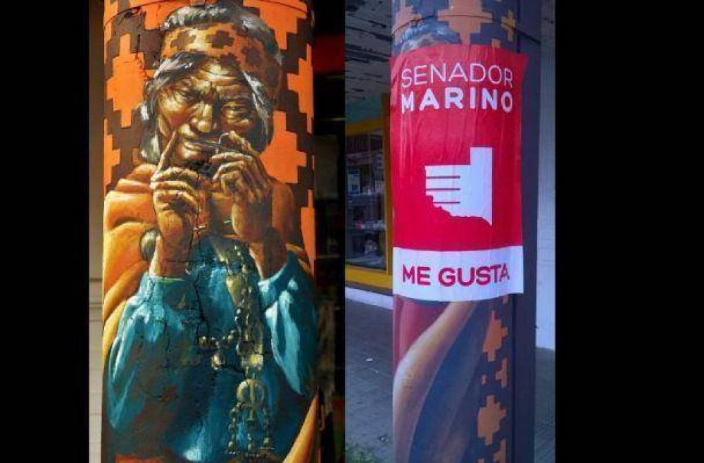 Afiches de campa�as sobre pinturas art�sticas