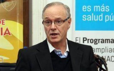 Actividad del Ministro Daniel Goll�n en Florentino Ameghino