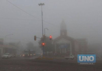 Banco de niebla cubre gran parte de Entre R�os