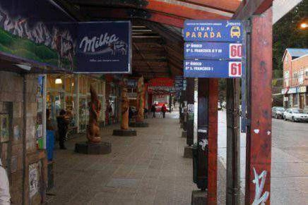 Por el paro nacional, no hay transporte p�blico en Bariloche