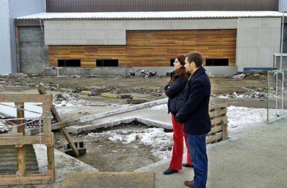 Destacan avances de la nueva obra del Polo Deportivo y Cultural de la ciudad