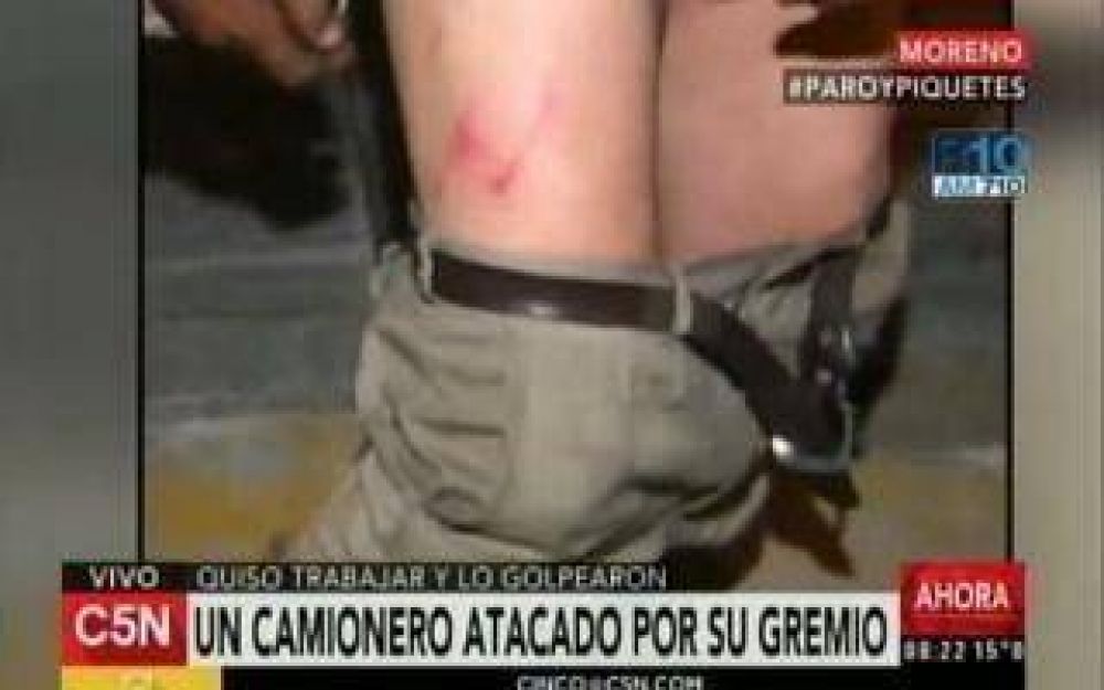 #MartesDeParo: Camionero denunci� feroz ataque en Moreno