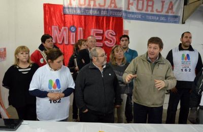 Los candidatos de FORJA recorrieron Ushuaia