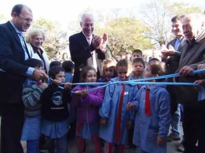 Inauguraron obras en un Jard�n de Infantes de Rancul