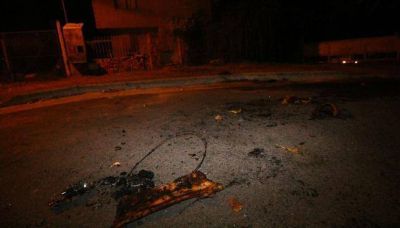 Incendio en el auto que pertenec�a a Andrea Castana