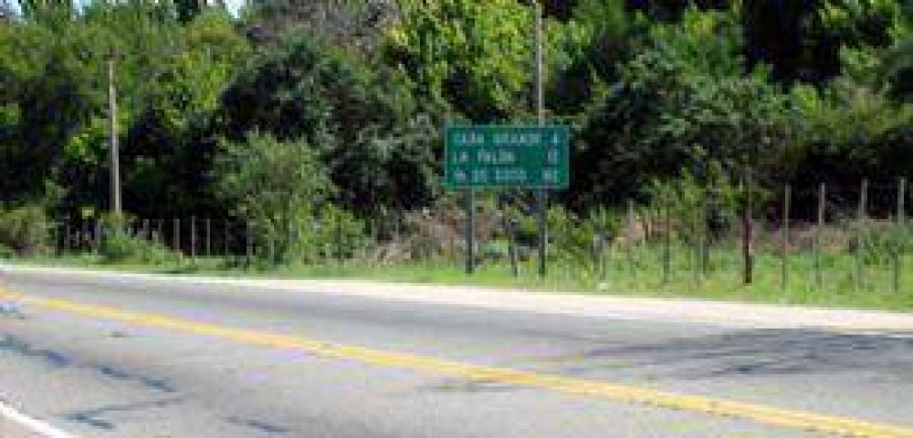 Tres heridos tras un choque frontal en la Ruta 38