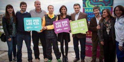 El intendente Gustavo Pulti lanz� el Marat�n Mar del Plata 2015