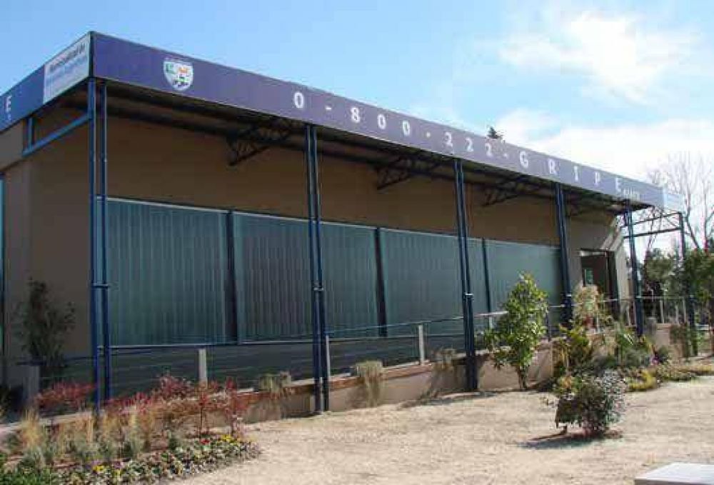Inauguran centro de atenci�n de la Gripe A H1N1.
