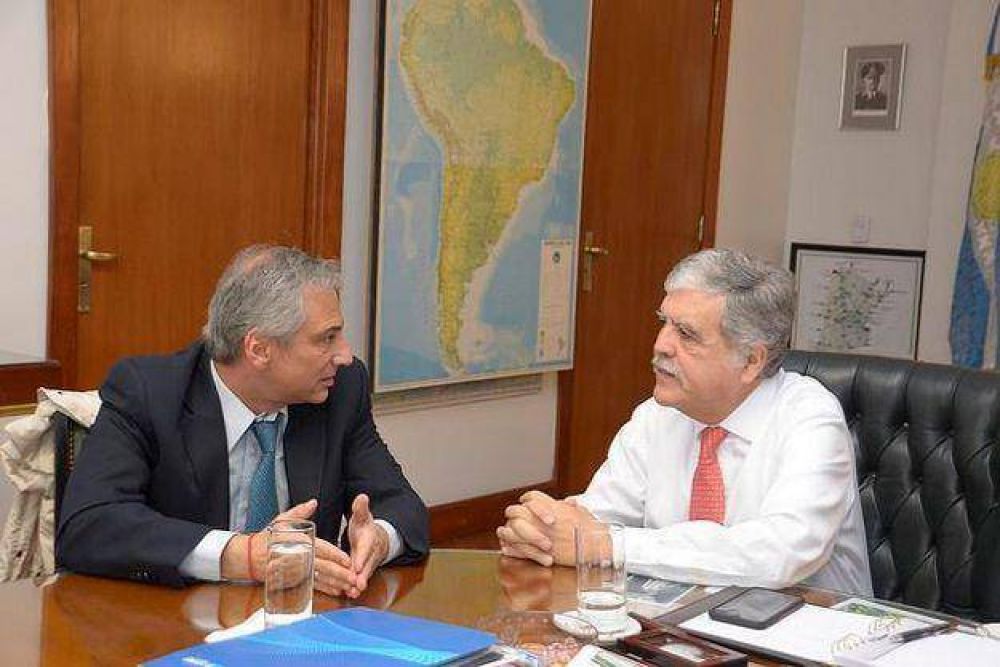 El Intendente Eseverri fue recibido por el Ministro Julio De Vido