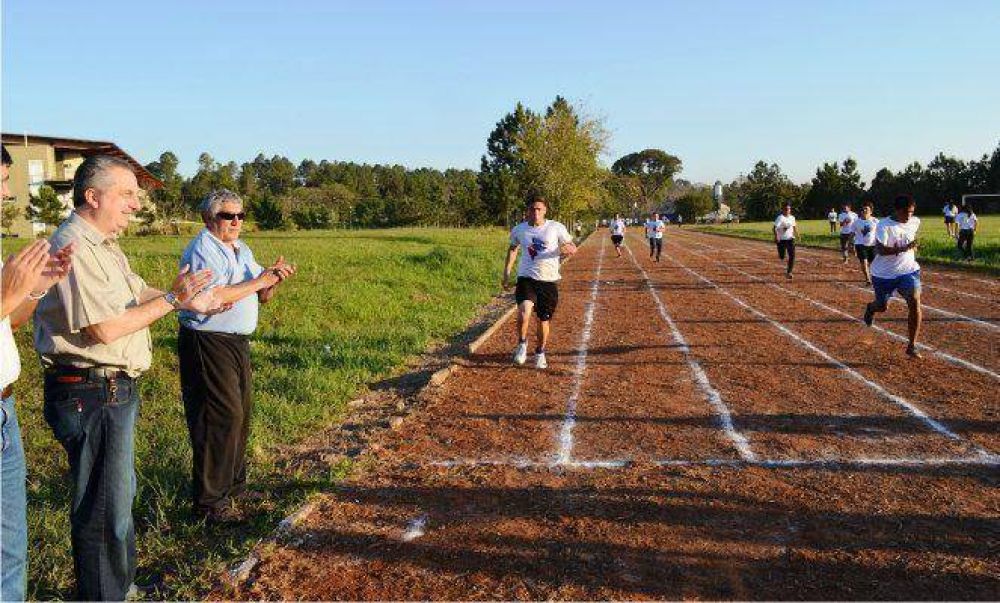 Passalacqua y Losada inauguraron nuevos espacios para el deporte comunitario en Posadas
