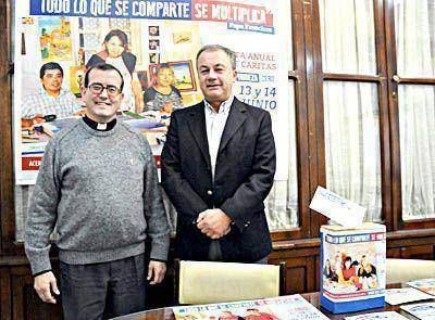 Entre el s�bado y domingo se realizar� la colecta anual de C�ritas
