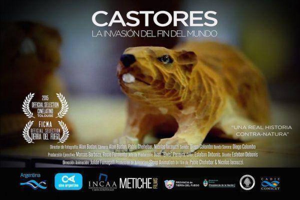 Elogian documental argentino sobre los castores en Tierra del Fuego