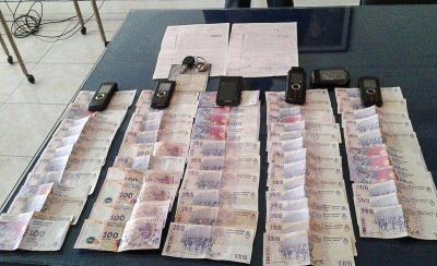 Desbaratan banda acusada de cometer salideras bancarias