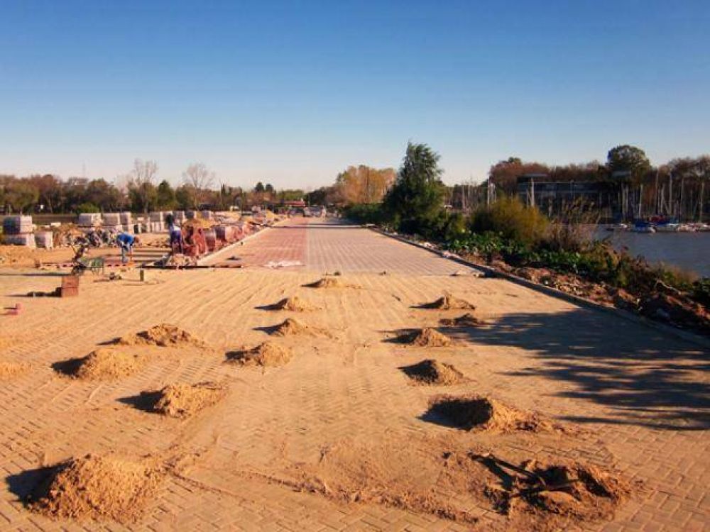Avanzan las obras de la terminal fluvial de la ribera
