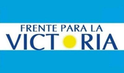 El Frente Para la Victoria ya se inscribi� en el Tribunal Electoral 